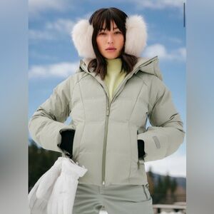 Halfdays Georgie Puffer Jacket Sage